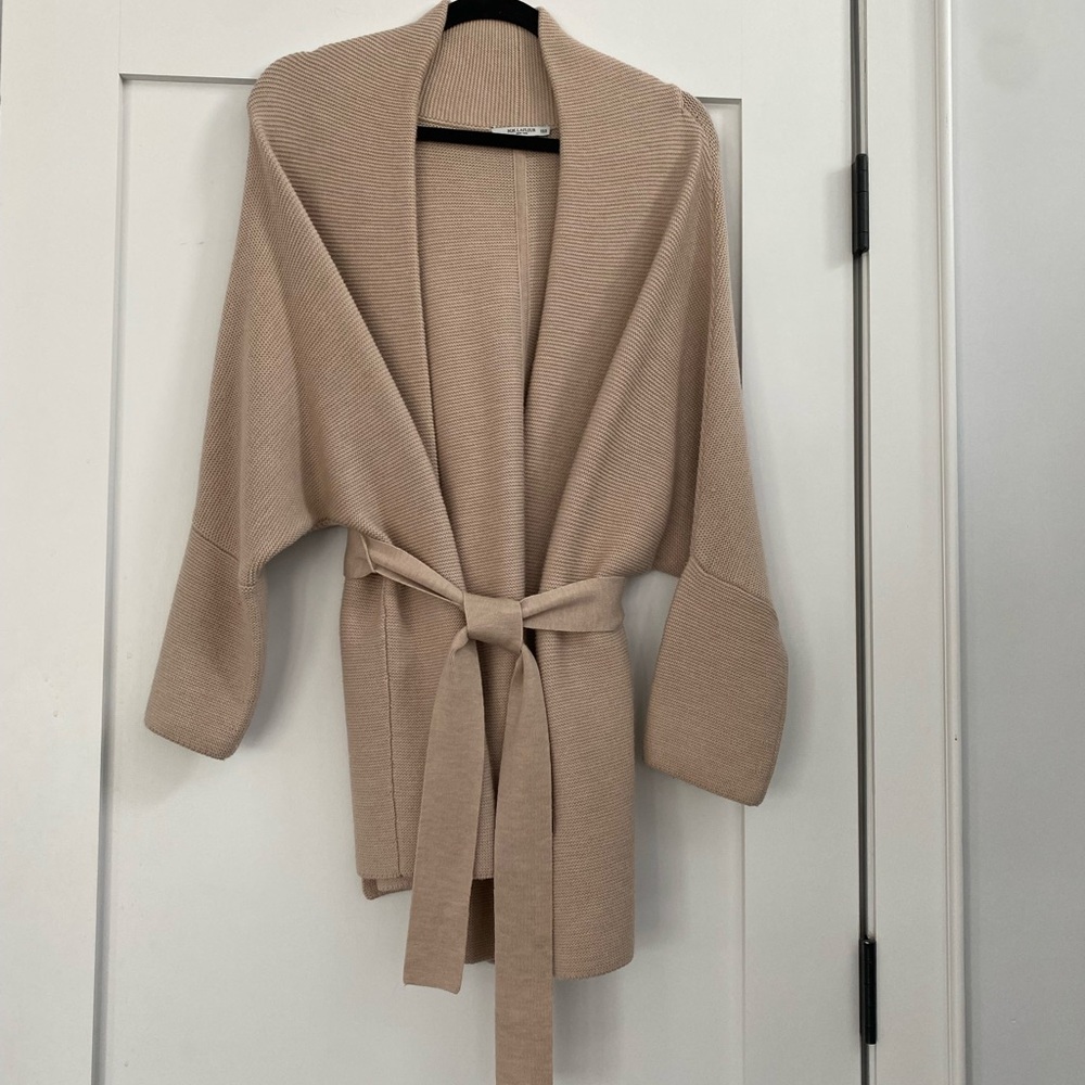 MM Lafleur sweater jacket.